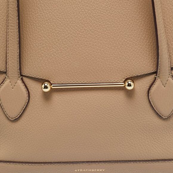 Strathberry Beige Leather Totes Bag - Picture 5 of 7